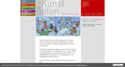 Desktop Screenshot of kunstplan-hannover.de